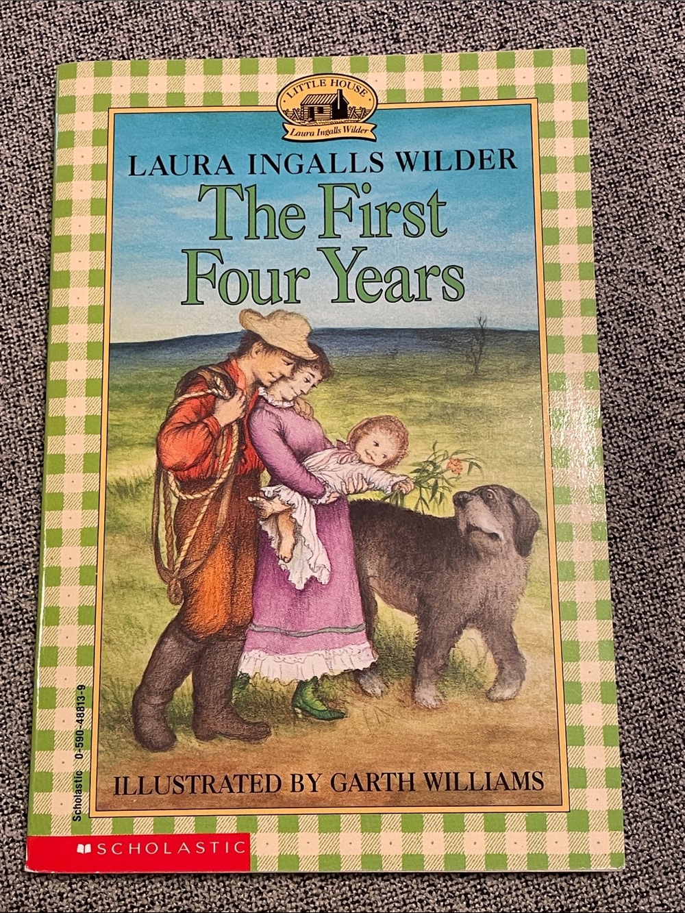 The First Four Years by Laura Ingalls Wilder Kids Paperback Book GUC Children